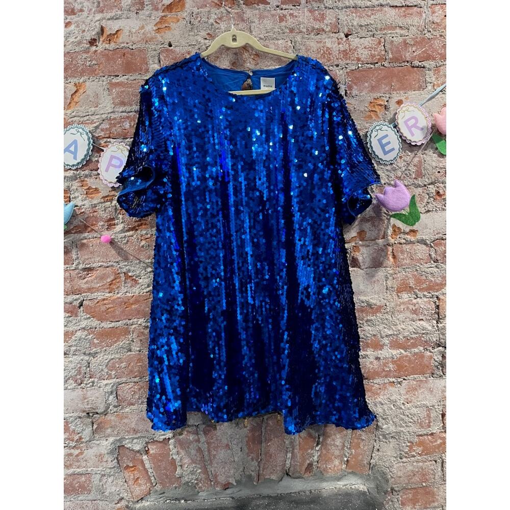 NWT Anthropologie Maeve The Emmy Sequin Swing Mini Dress